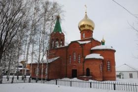 Храм Преображения Господня с. Парабель