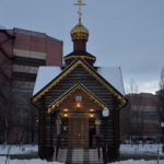 Храм св. Варвары на территории ОАО 'Лебединский ГОК'