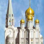Храм свв. Царственных Страстотерпцев на проспекте Ветеранов (берег р. Новой) (строится)