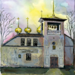 Храм святых благоверных князя Петра и княгини Февронии в Петергофе