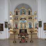 Храм Сергия Радонежского поселок Новосергиевка Оренбургская область