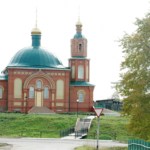 Храм Сергия Радонежского и Серафима Саровского село Седельниково Омской области