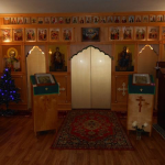 Храм Спиридона Тримифунтского г.Новокузнецк, пос.Притомский, ул.Шахтостроевская, д.6