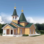 Храм Спиридона Тримифунтского Республика Башкортостан Уфимского района деревни Лекаревка улица Р. Нигамедзянова дом 1