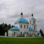Храм Тихвинской иконы Божией Матери д. Новоспасское