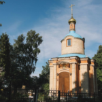 Часовня Благовещения Пресвятой Богородицы на Кузьминском кладбище г. Пушкин