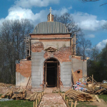 Храм Воскресения Словущего д. Мерзлово