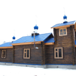 Храм Преображения Господня пос.Погорелка Островского района
