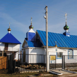 Храм прп. Сергия Радонежского поселка Октябрьское Комсомольского района