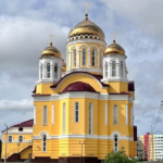 Храм св. Варвары район Талнах города Норильска