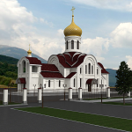 Храм Воздвижения Креста Господня с. Бешпагир
