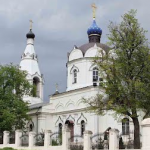 Космо-Дамианский храм (микрорайон Белые Столбы, бывшее село Меткино)