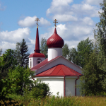 Храм Вознесения Господня село Залучье, Старорусского района, Новгородской обл.