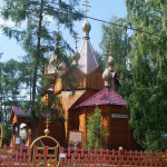 Храм Воскресения Христова Иркутская область, п. Жигалово