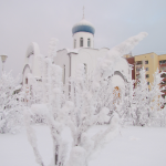 Храм Георгия Победоносца г. Снежногорск