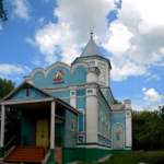 Храм иконы Божией Матери «Неопалимая Купина» с. Олым (Касторенский район), ул. Знаменская, д. 18. (Храм Неопалимой Купины село Олым)