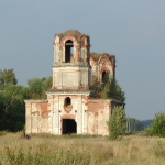 Храм Илии пророка с. Ильинское (д. Апухлицы) Старицкого районана Тверской области (Ильинский храм)