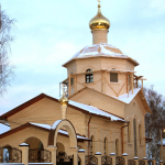 Храм Ксении Петербургской д. Слобода сельское поселение Развилковское.