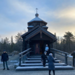 Храм мч. Уара Египетского Городское кладбище г. Оленегорск