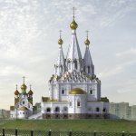 Храм мчч. Анатолия и Протолеона г. Москва, район Марьино, парк имени Артема Боровика