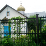 Храм Петра и Павла поселка Лузино Омского района