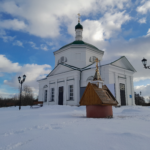 Храм Покрова Пресвятой Богородицы Россия, Смоленский район, деревня Уколово, Весёлая улица (Уколовская церковь Покрова Пресвятой Богородицы)