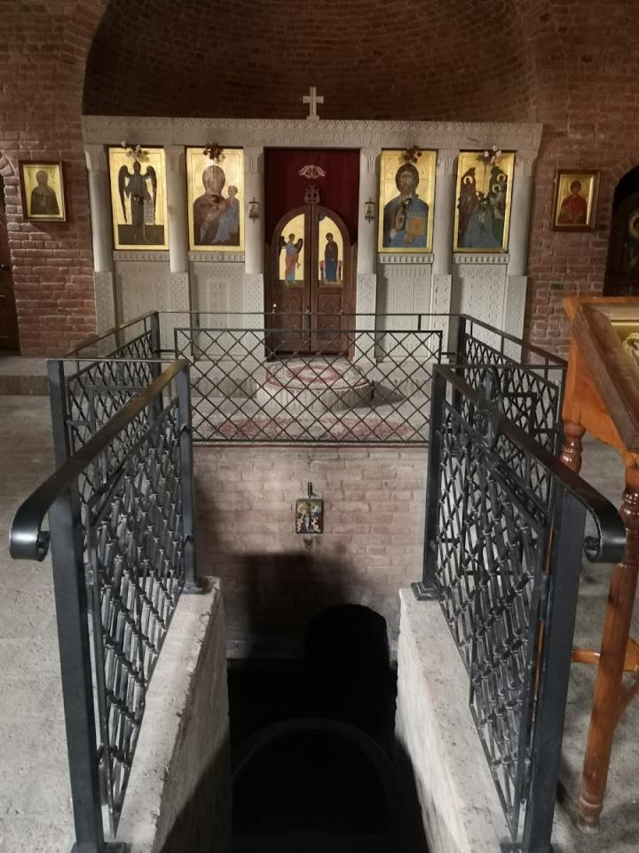 Christian (orthodox) church and men's monastery